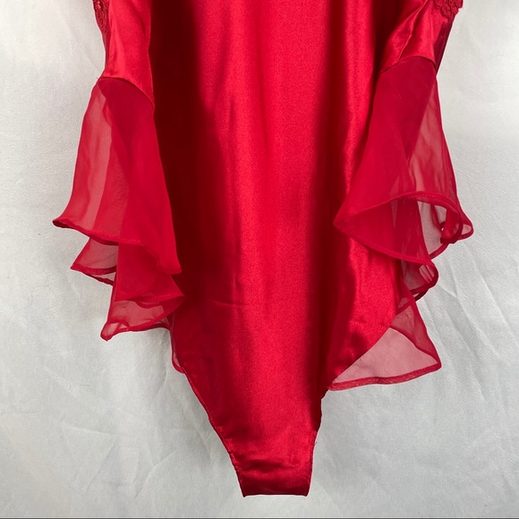 NWT Vintage Victoria’s Secret Red Intimate Teddy - Picture 11 of 13